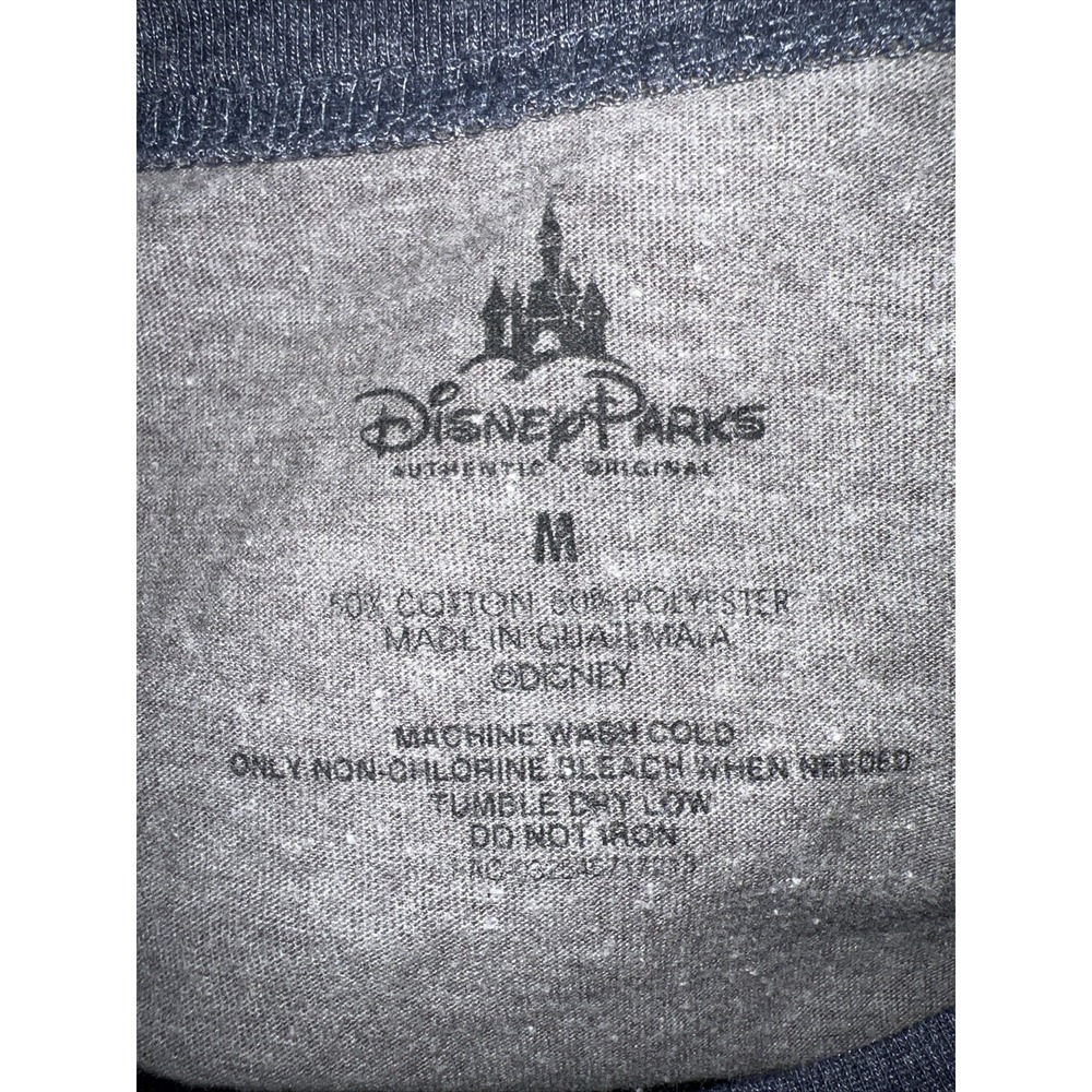 Disney Parks Shirt 2018 Women's Medium Gray 3/4 Sleeve T Shirt - Picture 3 of 3